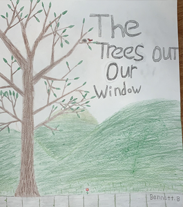 The Trees Out Our Window student illustration
